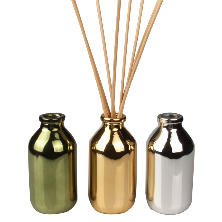 110ml luxury empty reed diffuser round glass bottles 3.5oz, High ...