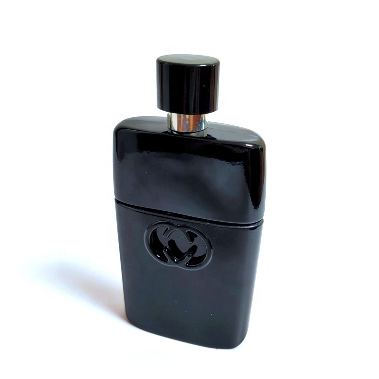 China Custom Wholesale Spray 60ml Black Glass Unique Cologne Perfume ...