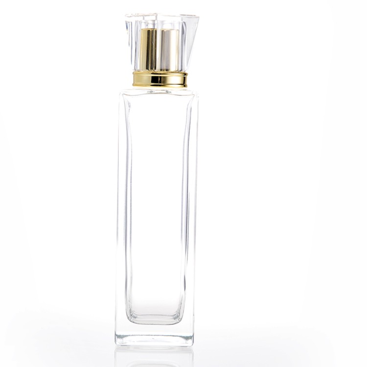 Luxury Perfume Bottle Glass 15 Ml 30ml 45ml 90ml 100ml Empty Engraved Square Perfume Oil Bottle
