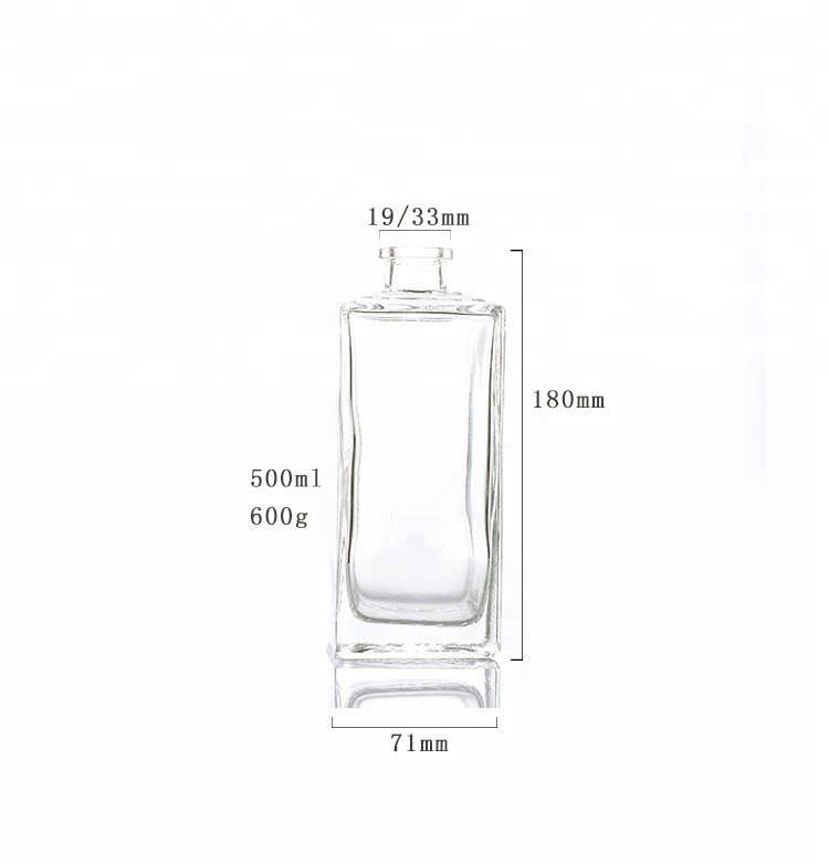 High Quality 500ml Square Air Freshener Diffuser Bottle Glass With ...