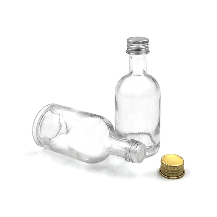 Miniature Bottle 2oz 50ml Mini Glass Xo Bottle Alcohol Drink Liquor