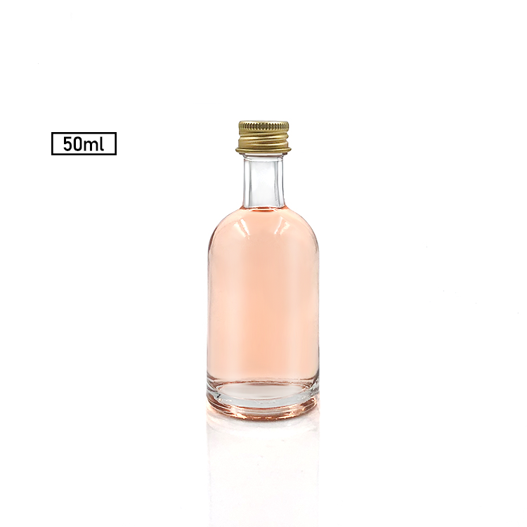 Miniature Bottle 2oz 50ml Mini Glass Xo Bottle Alcohol