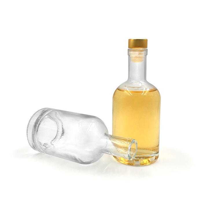 375ml glass spirit bottles manufacturers with cork 