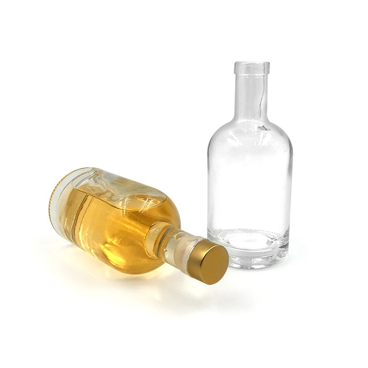 375ml glass spirit bottles manufacturers with cork 