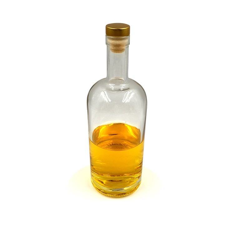 Flint Empty Brandy Bottle 700ml With Cork Stopper 