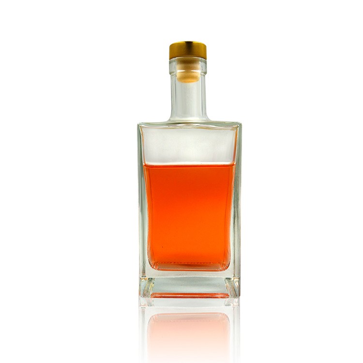 750ml glass bottle for alcohol distillery 