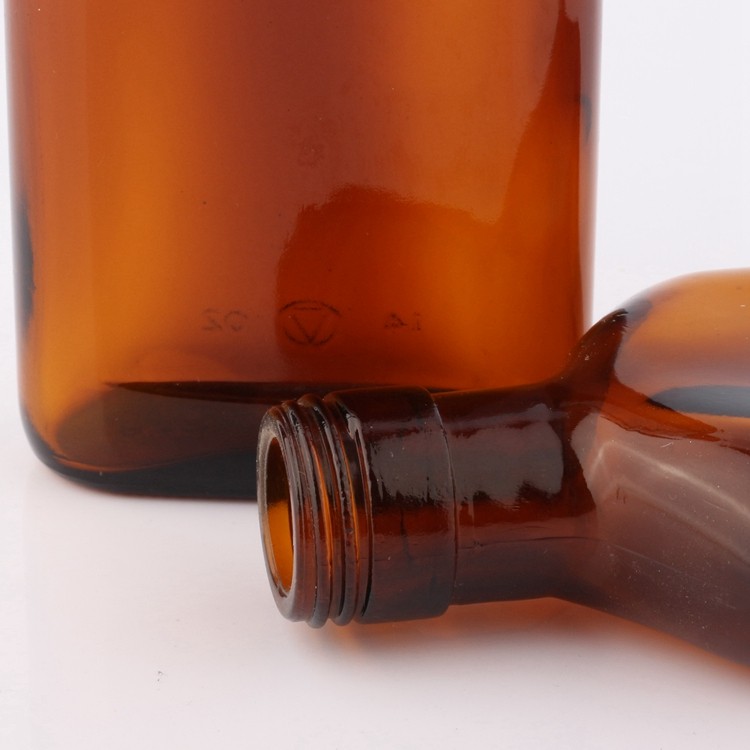 150ml Glass Drinkware Type flat glass liquor bottles 