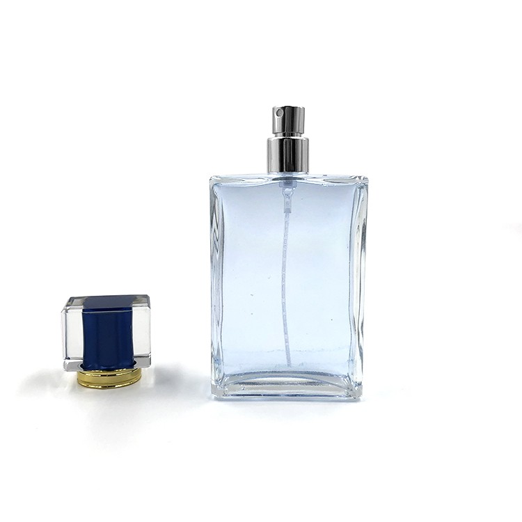 Classic 100ml empty square perfume sprayer bottle, High Quality glass ...