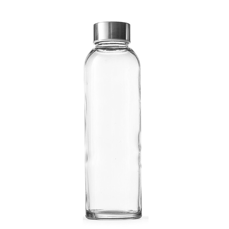 16oz Glass Water Bottle with Silicone Sleeve