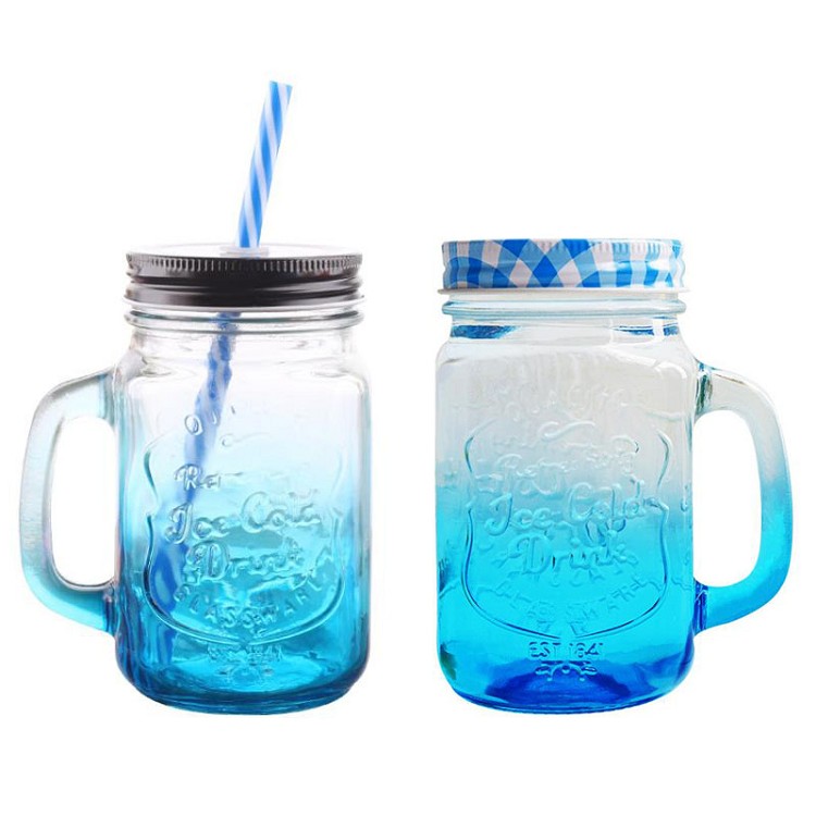 sealable 16oz glass mason jar drinking glass packaging jar, High ...