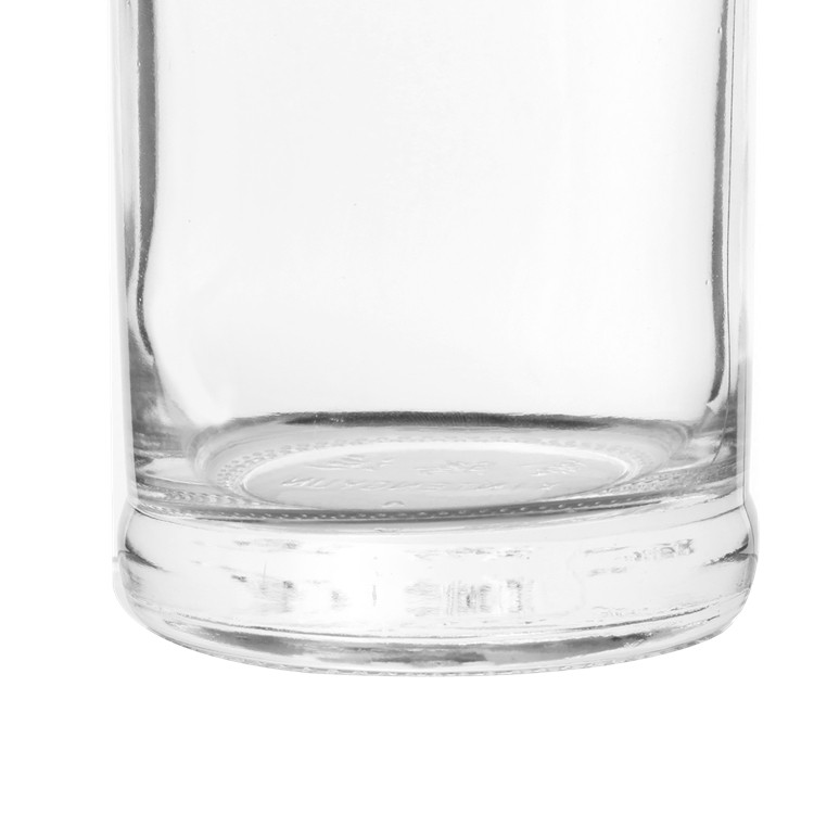 Customized premium classic nordic type round shape 750ml 75cl ciroc vodka oslo bottles glass