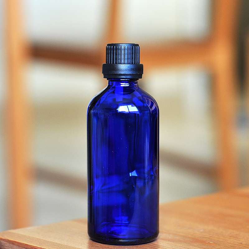 Custom Arabic Cobalt Blue Roll On Crystal Essential Oil Roller Bottle ...