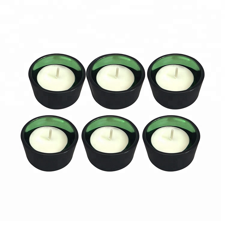 mini Votive Tealight Glass Candle Holders for Home Decoration, High