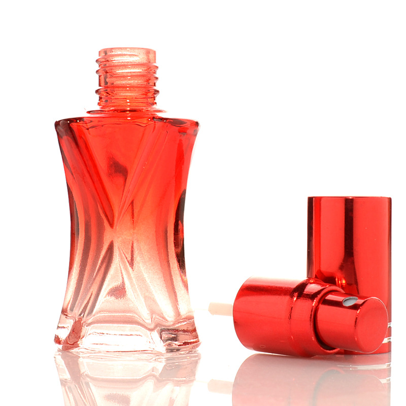 China Designer Custom Empty Colorful Fancy Brand Perfume Glass Bottle