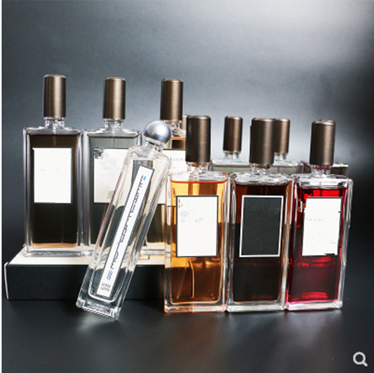 Empty 50ml Clear Perfume Glass Bottle Perfume Bottles for man or women ...