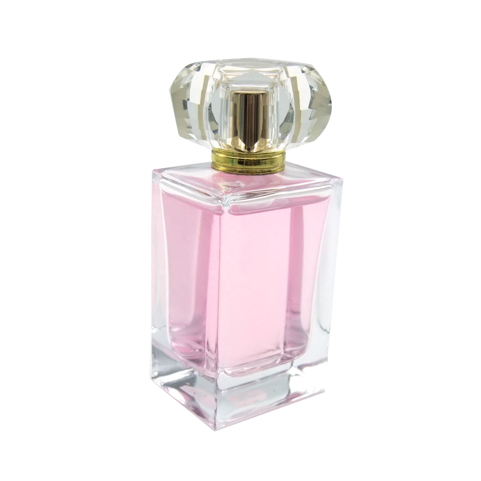 square glass perfume bottle 75ml perfume glass bottle square scent ...