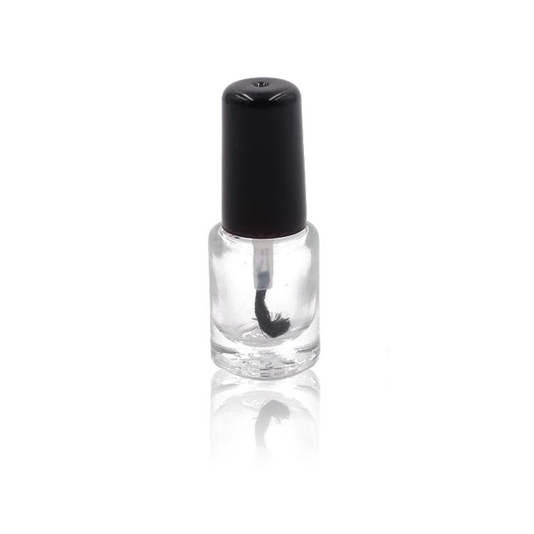 5ml mini cylinder nail polish bottle with brush and cap, High Quality ...