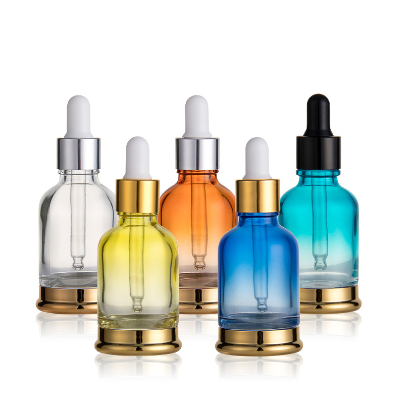 30ml Colored glass dropper essential oil bottle, High Quality 30ml