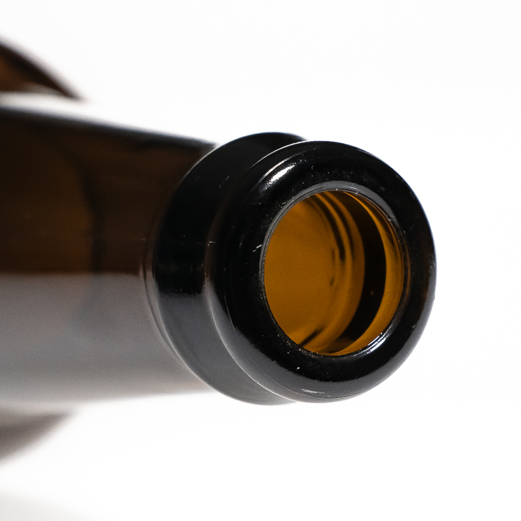 250ml 8oz Amber Coloured Beverage Packaging Bottles Wine Beer Glass Bottle with Crown Cap Wholesale 