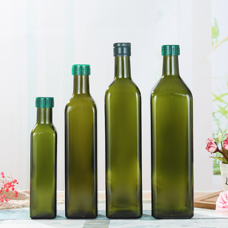 dark green glass olive oil bottle 1000ml, High Quality Olive Oil Bottle