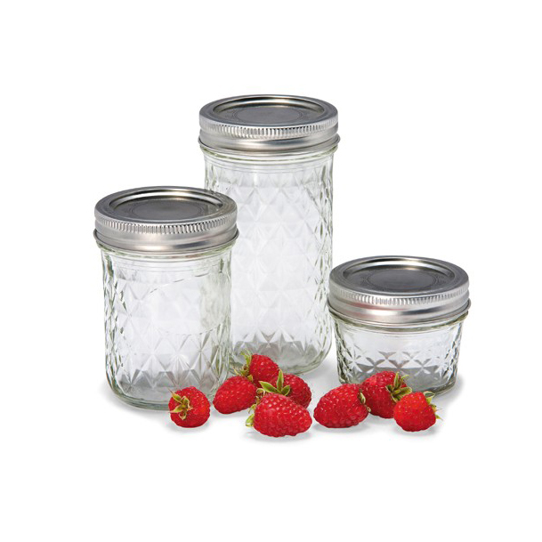 4oz 120ml Daisy Cut Lid Glass Mason Jars for Aromatherapy Candles Making 