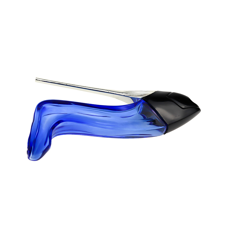 Download High heel shoe shaped glass bottle cosmetic wholesale 30ml light blue glass spray perfume bottle ...