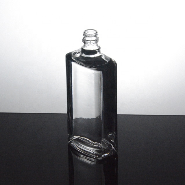 NEW square vodka glass gin bottle for 500ml 