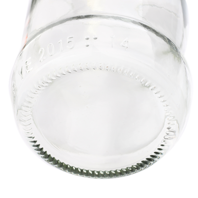 Manufacturer sale new 2020 custom logo transparent empty clear 330ml beer bottle glass 