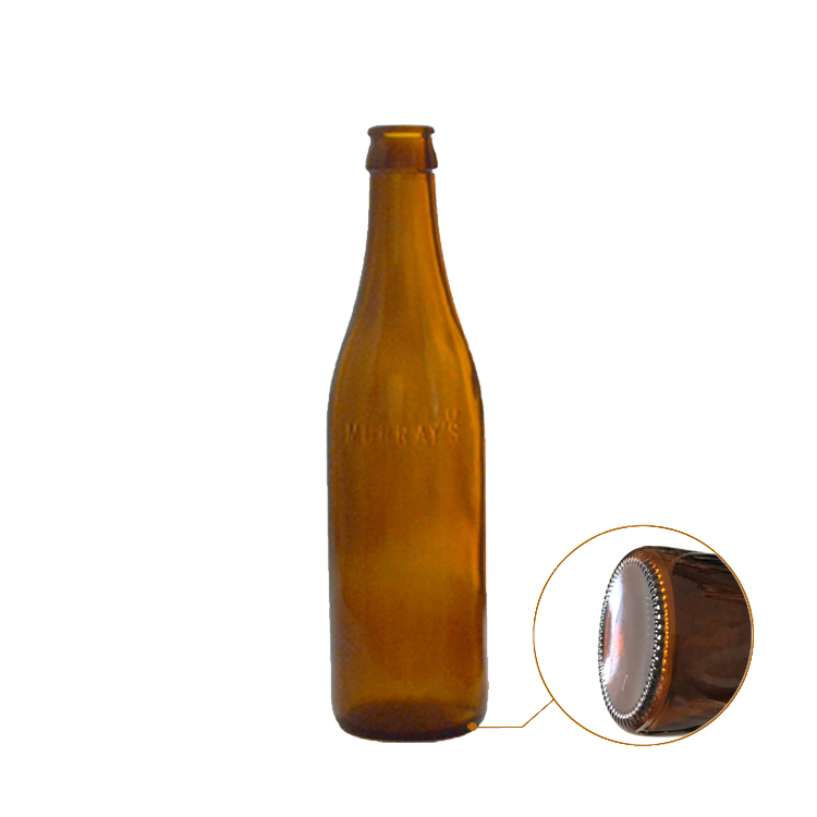 227mm Flint Color 330ml Glass Beer Bottle