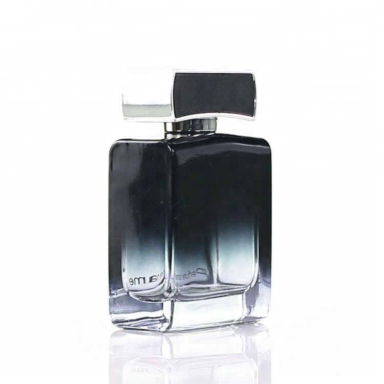 Black Empty 100ml Square Perfume Glass Bottle High Quality Square Perfume Glass Bottle100ml 9368