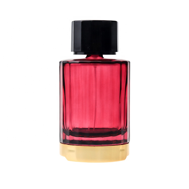 4OZ Luxury Cylinder Shape Glass Atomizer Spray Perfume Bottle, High ...