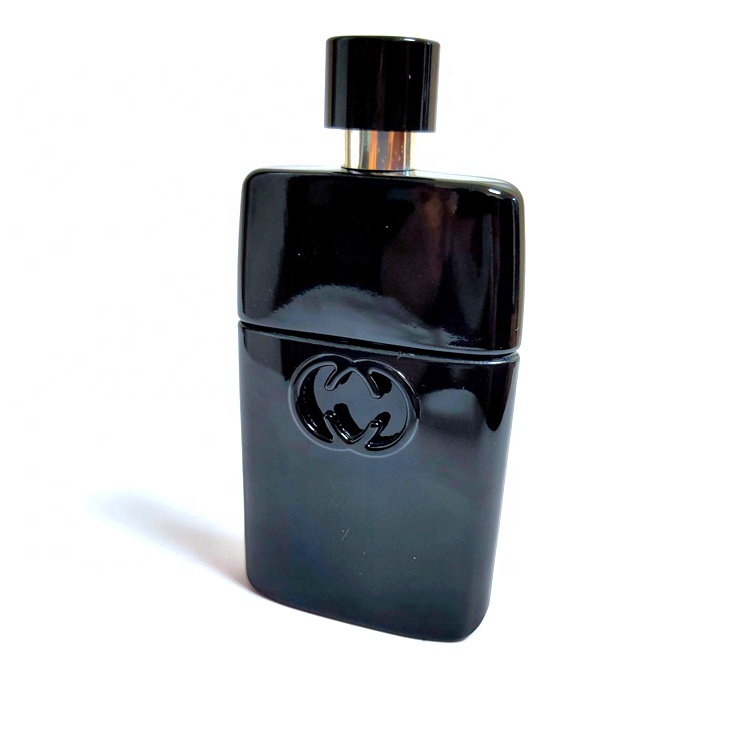 China Custom Wholesale Spray 60ml Black Glass Unique Cologne Perfume ...