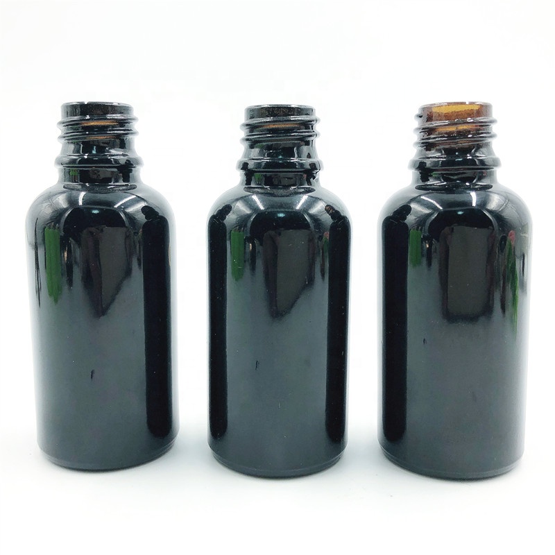 Download 50ml Empty Matte Black Essential Oil Glass Bottles With Pump Spray With Lids, High Quality 50ml ...