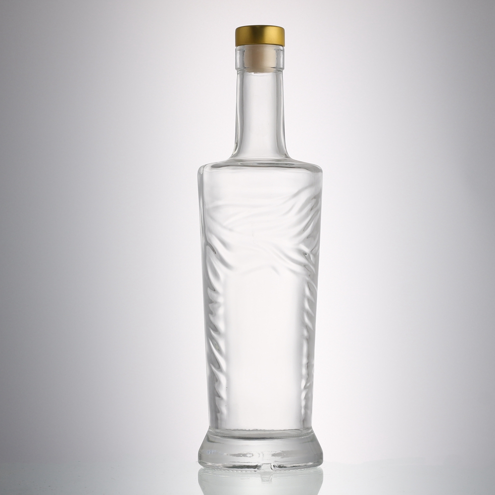 High quality cheap price 750 ml empty clear glass wine Liquor Bottles