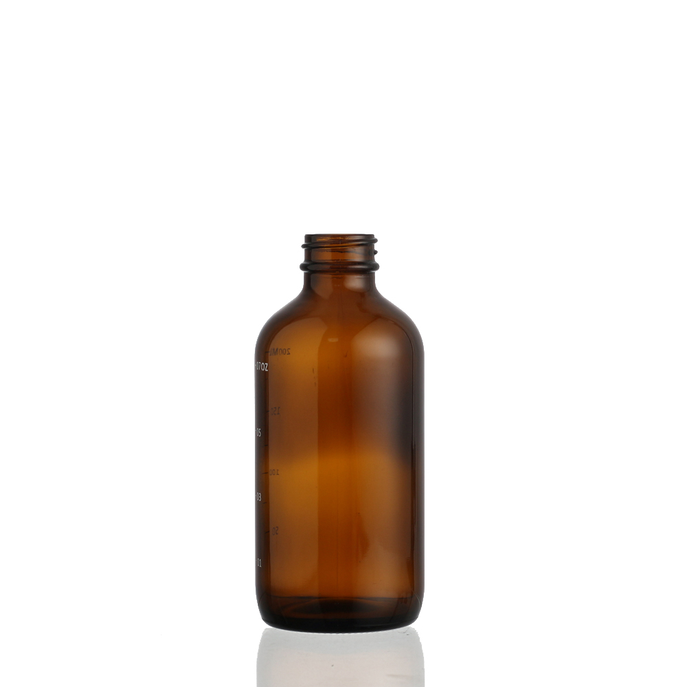 Stock design top quality 250 ml Spray brown Boston Glass Bottle with Trigger Sprayer 