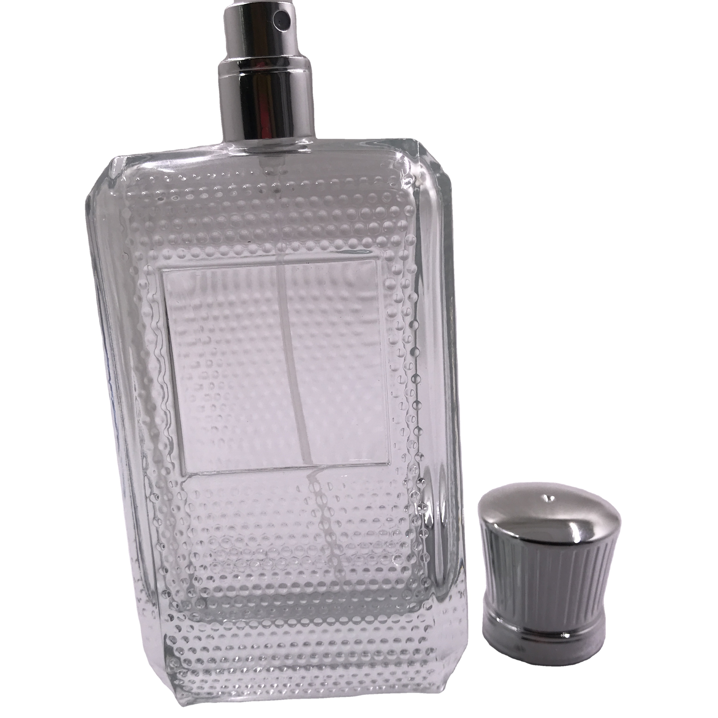 100ML Professional brand custom empty perfume bottles with ABS cap ...