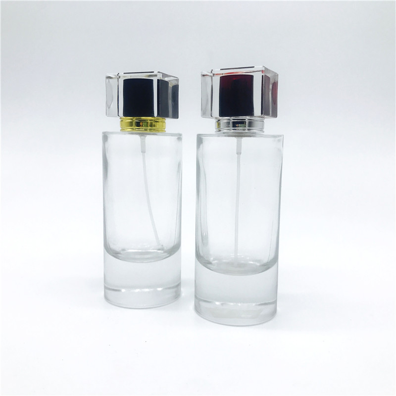 empty luxury glass perfume spray bottle 90ml for sale custom glass ...