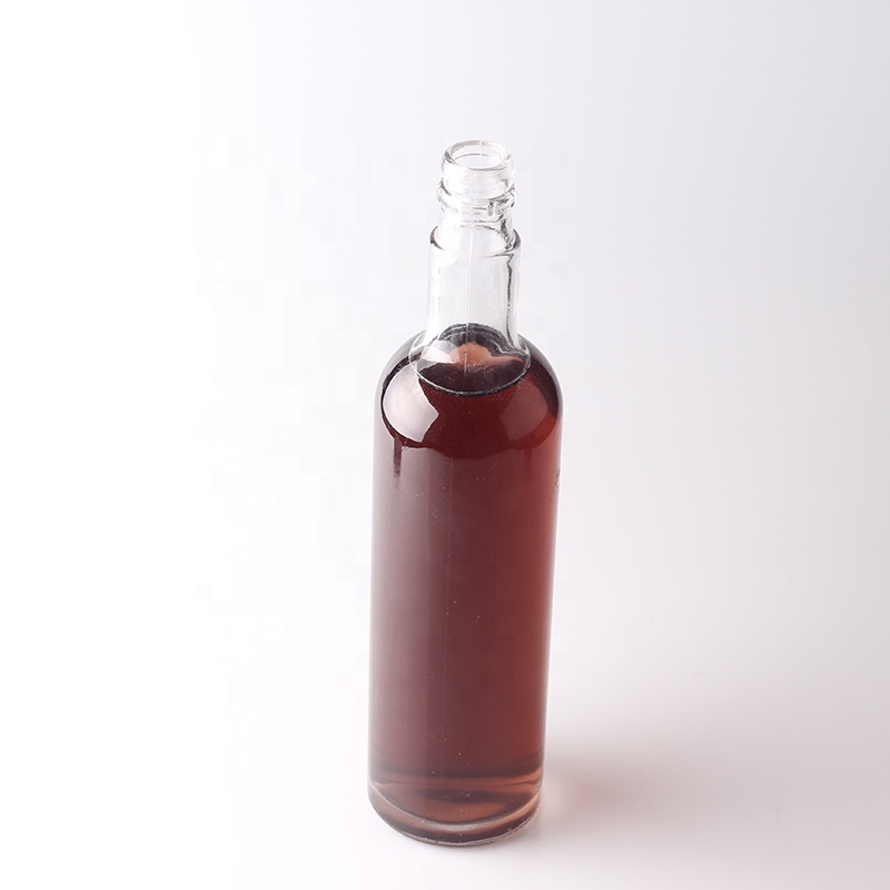 Super flint 750ml glass bottle for sale empty brandy bottle with lid