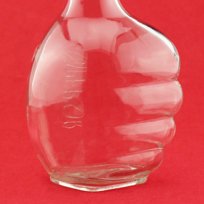 Novelty Fist Shape Glass Bottles Fist Shape Spirit Glass Bottle High