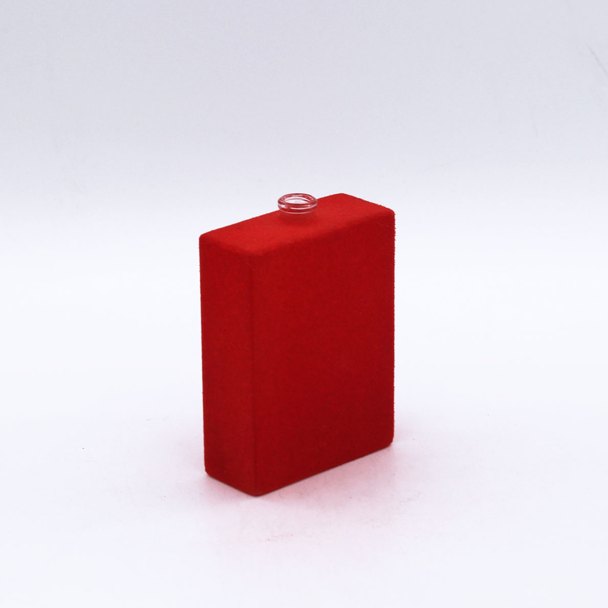 velvet red square glass spray cosmetic luxury perfume bottles 100ml for ...