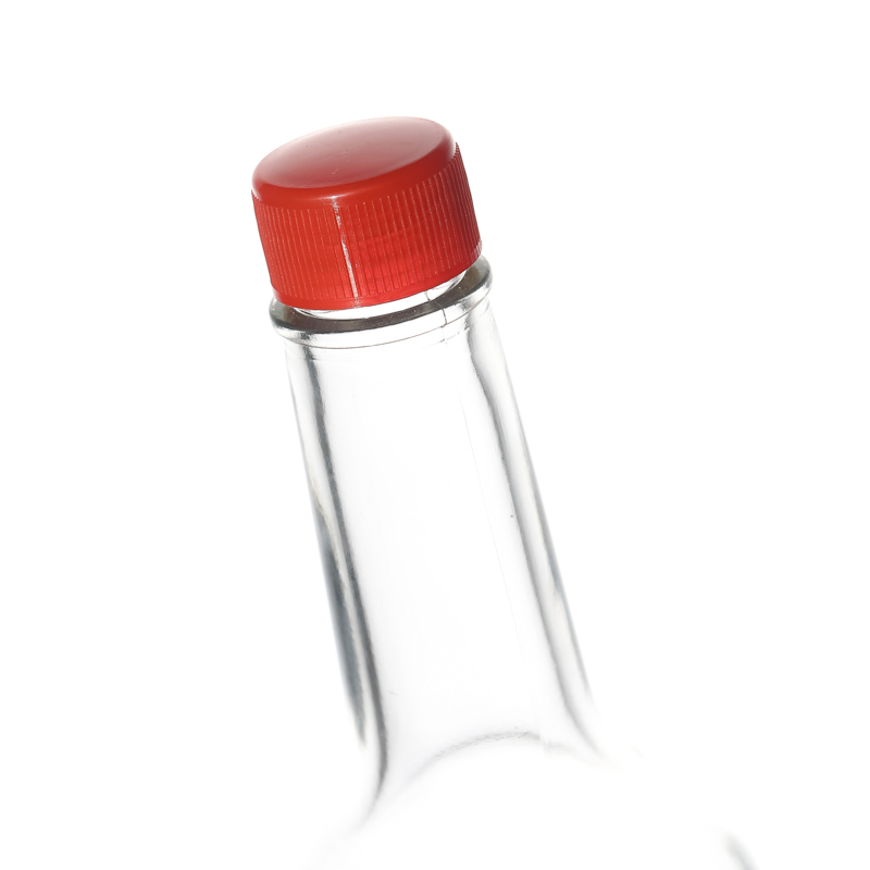 Hot Sale 720ml Clear Flint Empty Round Shape Customize Wine Glass Bottle Factory 