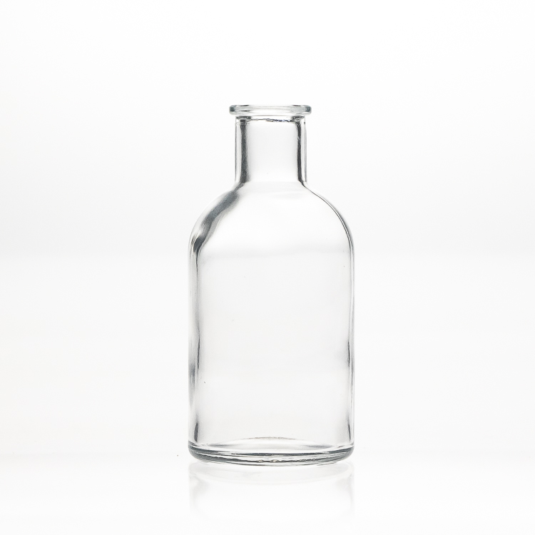 Wholesale Diffuser Bottles Aroma Round Clear Empty Glass Reed 250ml Diffuser Bottle