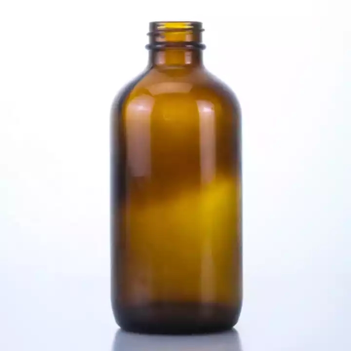 Hot Sale Amber Glass Bottle 300ml 500ml High Quality Glass Bottle With Screw Cap