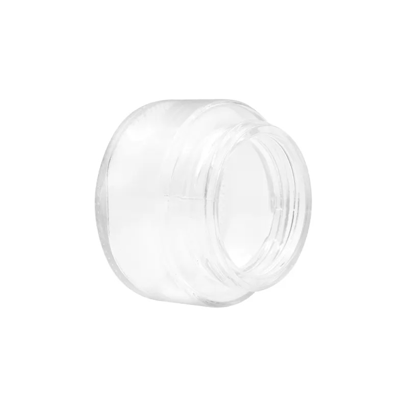 Empty airtight 2OZ smell proof container child proof cap child resistant packaging glass jar