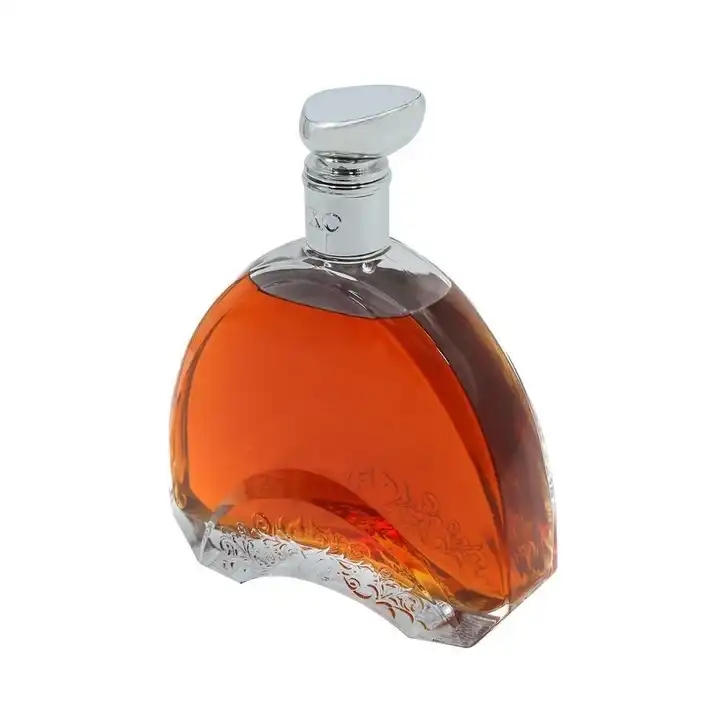 Super Flint Glass Bottle With Cap For Brandy Glass Bottles 700ml1000ml 3537