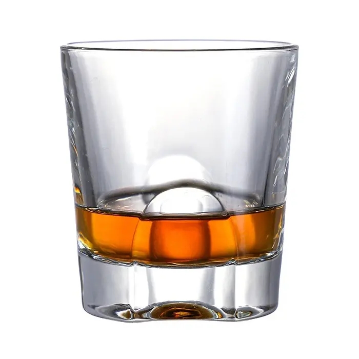 Creative fingerprint pattern unique lead-free glass wine whisky cup ...