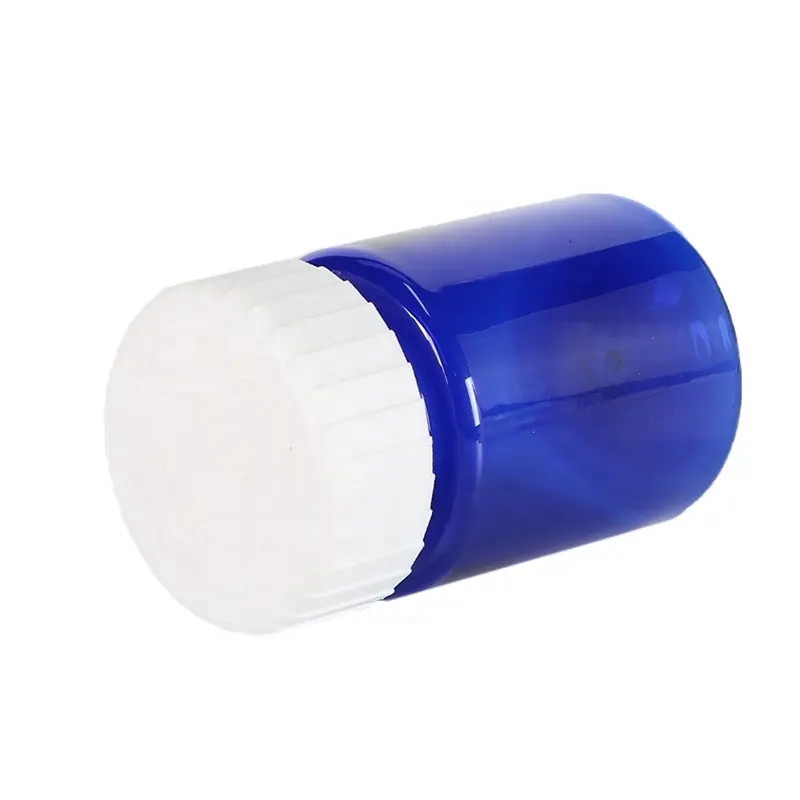 80ml pet plastic capsule bottle wholesale healthcare supplement vitamin jars pills gummy candy calcium holder