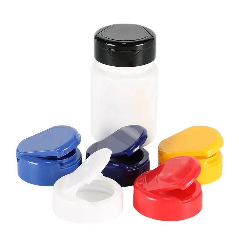 pet 80ml capsule bottle healthcare supplement vitamin jars plastic calcium tablet pills containers