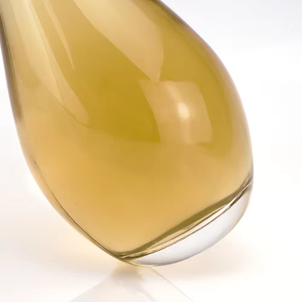 50cl 500ml Clear Glass Wine Bottle With Cork Unique Shape Beverage