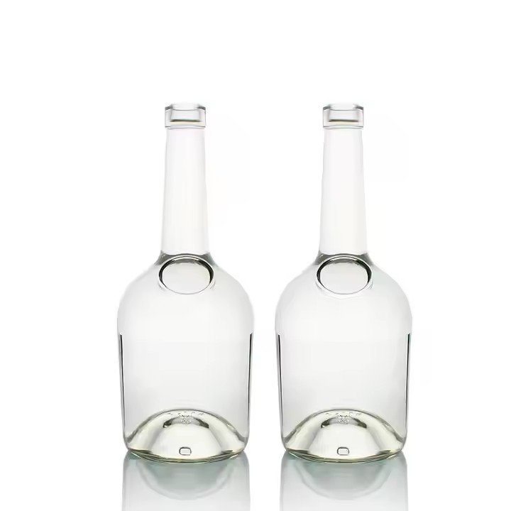 Customizable logo 700ml Liquor/alcohol/spirit Whisky Vodka Wine Tequila Glass Bottle